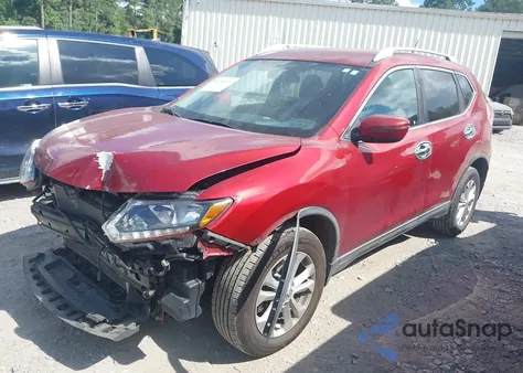 2016 Nissan Rogue Sv z USA, uszkodzony, nr VIN KNMAT2MV7GP678579